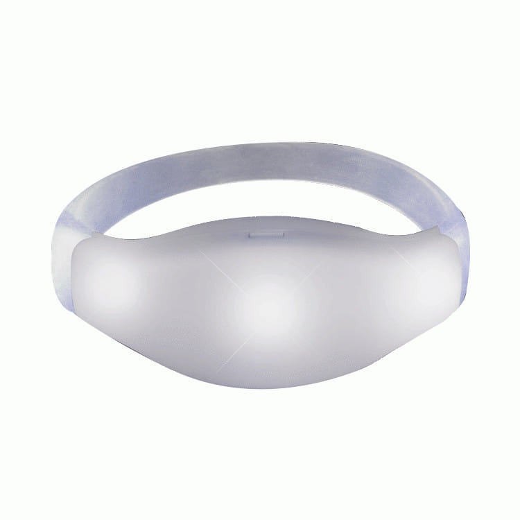 Sound Activated White LED Bracelet