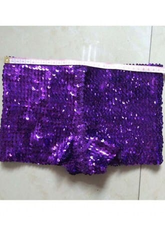 High Waist Sequins Women's Shorts