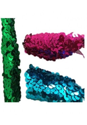 High Waist Sequins Women's Shorts