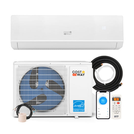 SEERXtreme Series 24000 BTU 25 SEER2 208-230V Mini Split Heat Pump Heating at -15°F WiFi Enabled - Color: White - Size: 24000 BTU