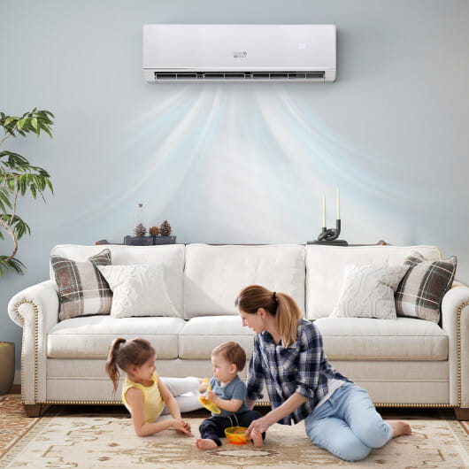 SEERXtreme Series 24000 BTU 25 SEER2 208-230V Mini Split Heat Pump Heating at -15°F WiFi Enabled - Color: White - Size: 24000 BTU
