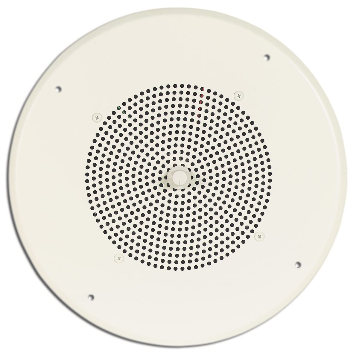 Speaker with Bright White Grille