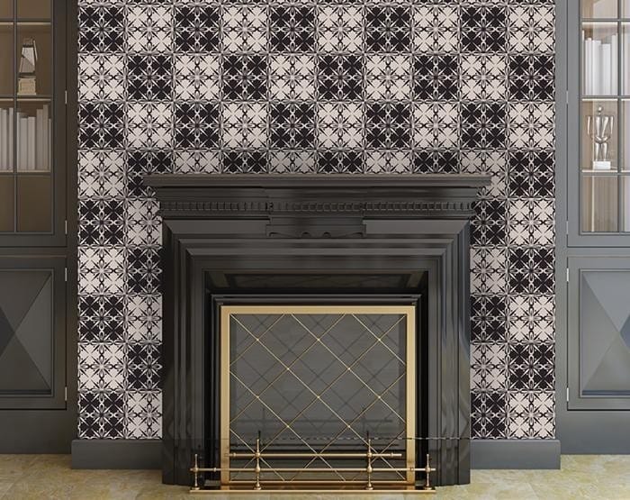 7" X 7" The Clover Peel And Stick Removable Tiles