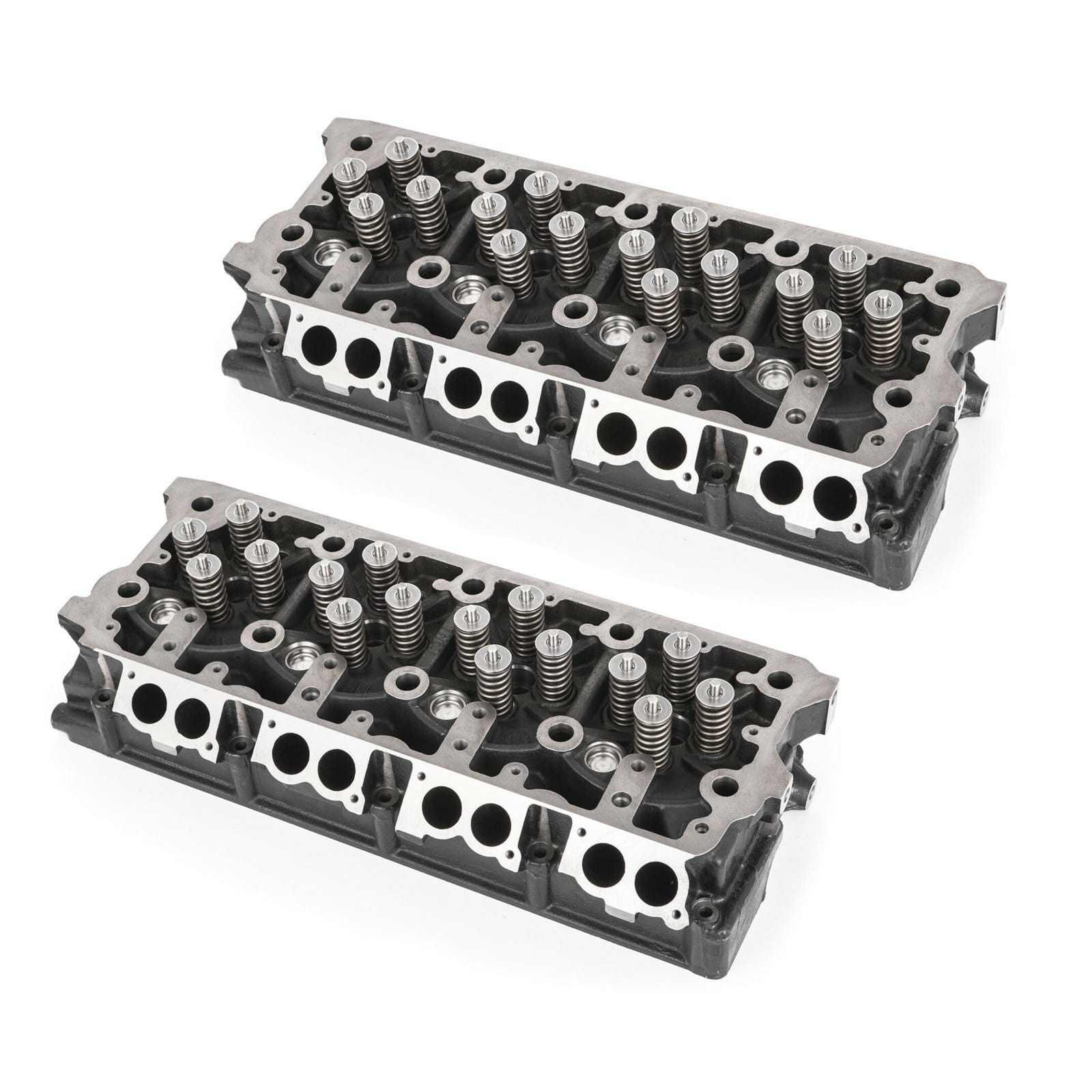 Cylinder Head Assembled, Engine Cylinder Head Assembly Replacement 6.4L, Cast Iron Cylinder Head Fit for 08-10 Ford F250 F350 F450 F550