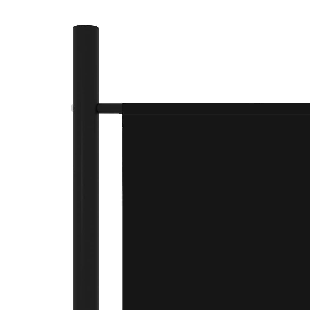 3-Panel Room Divider Black 59.1"x70.9