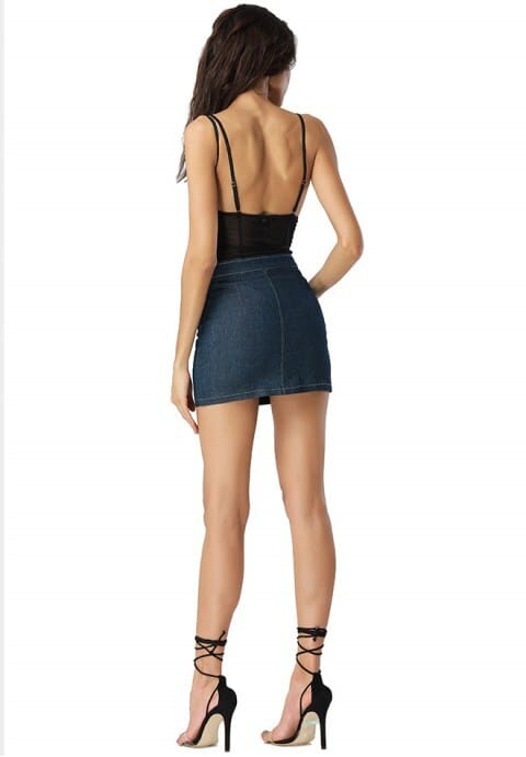 Sexy One-Piece Sheer Mesh Bodysuit