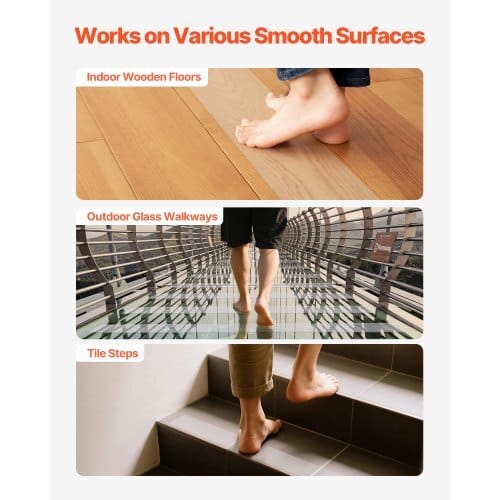 Anti-Slip Tape, 30 FT x 4 inch Transparent Non-Slip Grip Tape for Indoor & Outdoor Use, Ultra-Clear Non Skid Traction Treads for Bathrooms Boats Stairs Pools, Safe & Comfortable for Bare Feet