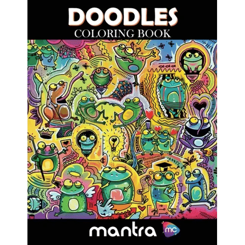 Doodles Coloring Book: Coloring Book for Adults: Beautiful Designs for Stress Relief, Creativity, and Relaxation - Paperback