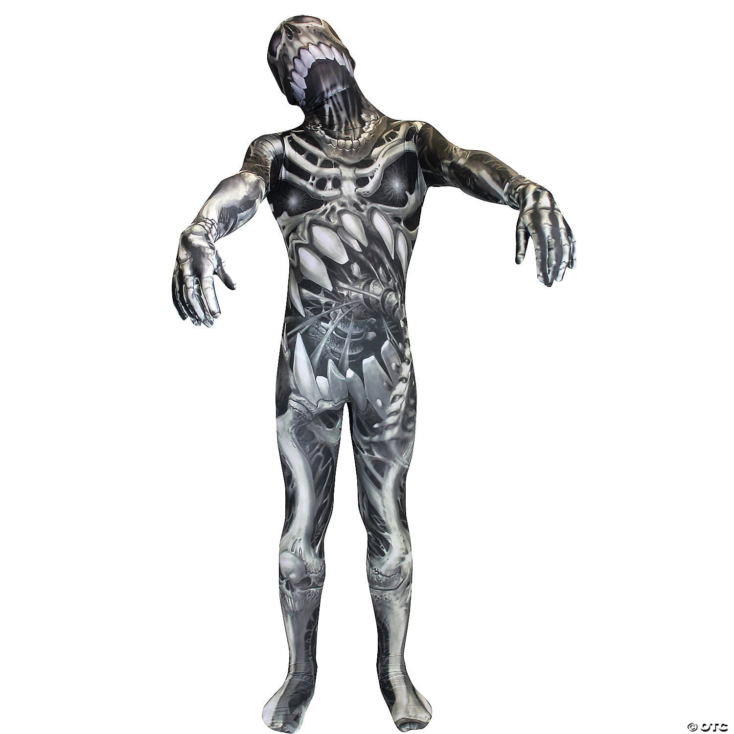 Men's skull n bones morphsuit mh05636