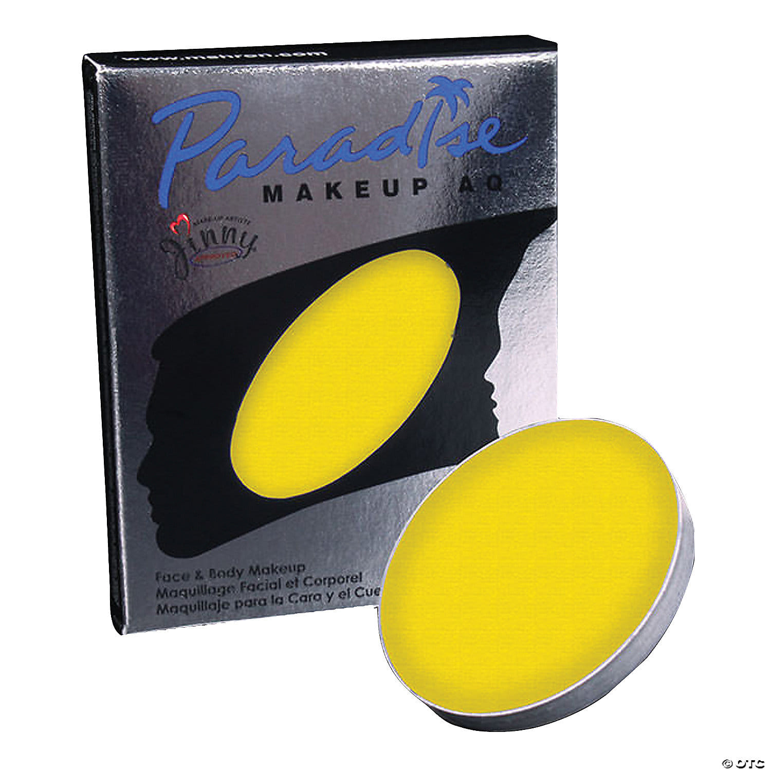 Mehron paradise makup aq sngl rfill yllw