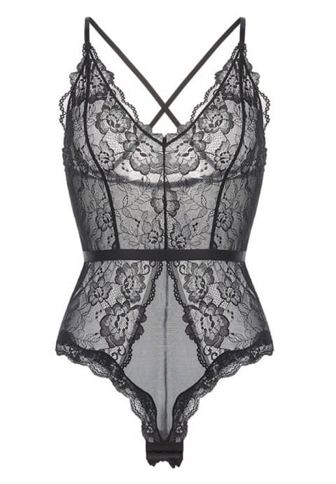 Sexy Lace Temptation Transparent Bodysuits