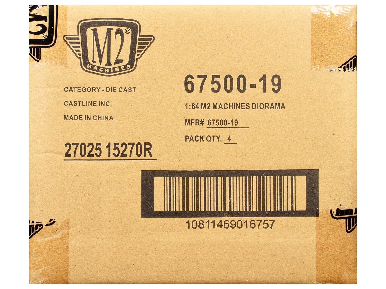 "Auto News" Release 19 Set of 4 Cars Limited Edition to 6000 pieces Worldwide 1/64 Diecast Model Cars by M2 Machines