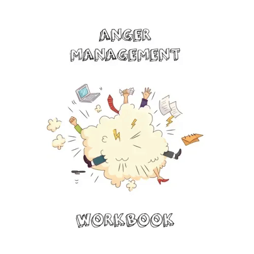 Anger Management Workbook: Journal To Record Every Day Incidents, Write & Record Goals To Improve Your Anger, Office, Meetings, Or Home, Gift, No - Paperback