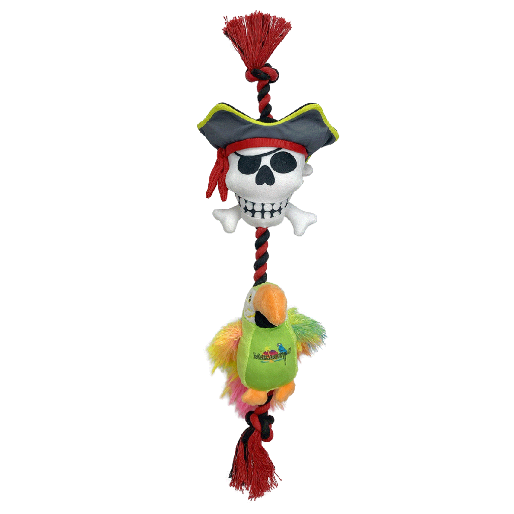 MP56357 MULTIPET Margaritaville Rope (Pirate/Parrot) 18 inch