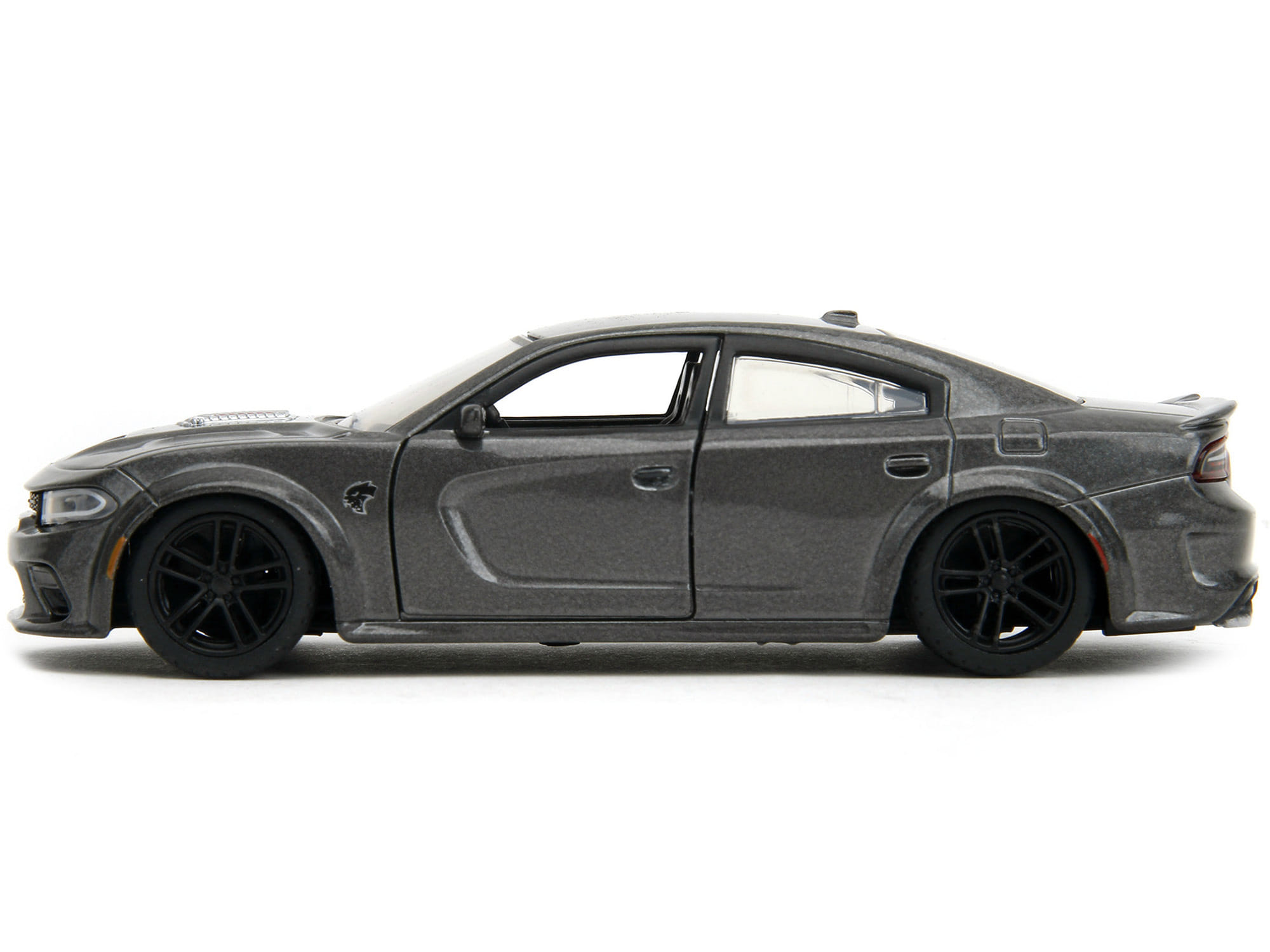 2021 Dodge Charger SRT Hellcat Gray Metallic "Fast X" (2023) Movie "Fast & Furious" Series 1/32 Diecast Model Car by Jada