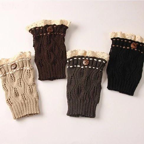 Color: Roasted Beans - Winter Warmers SuperCute CableKnit Socks