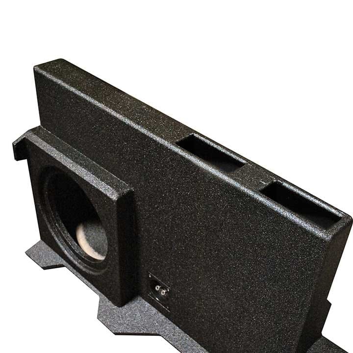 QPower "QBOMB" F-150 Super Crew '04-'08 Dual 10" Vented Empty Woofer Box