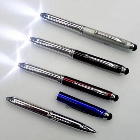 Light Us Stylus with 3 in 1  Features - Stylus, Pen and LED Light