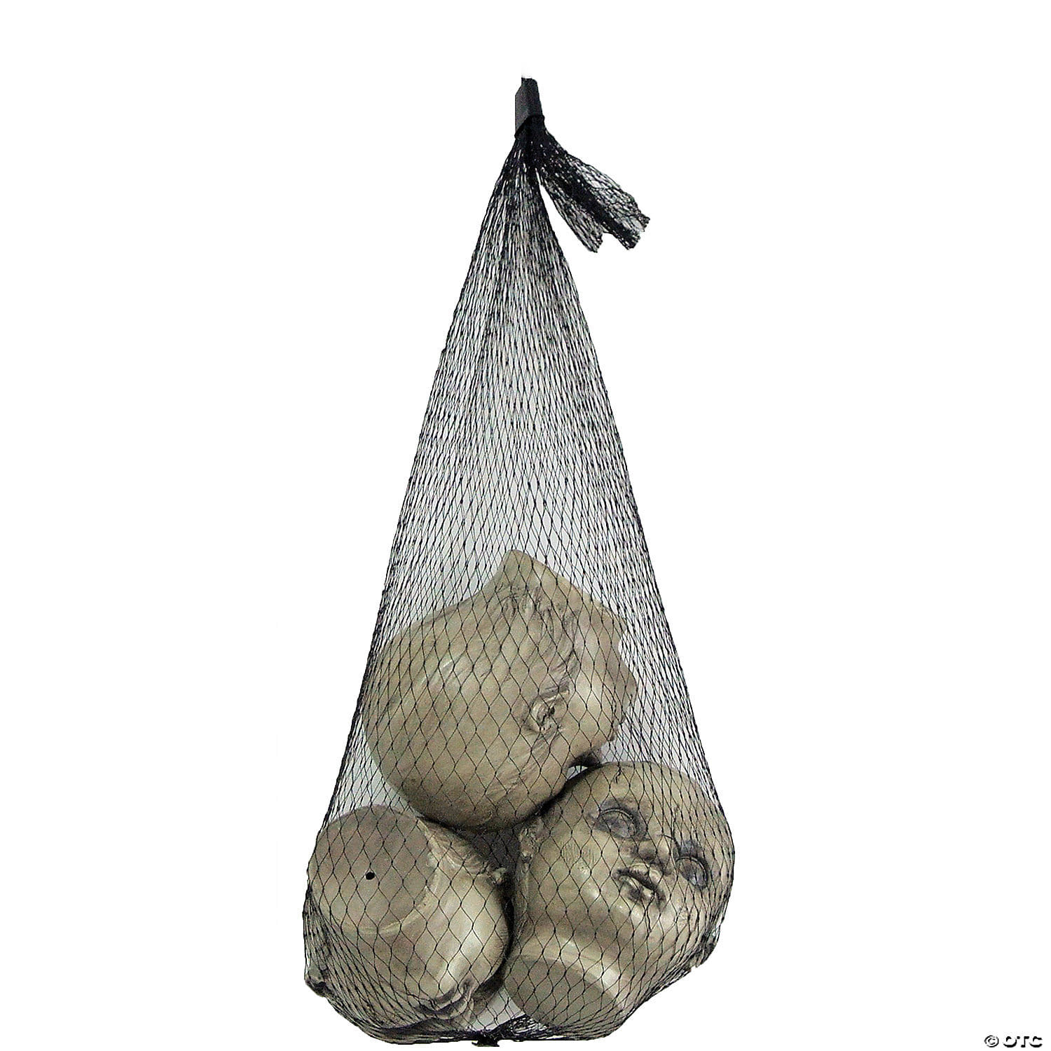 Bag of doll heads