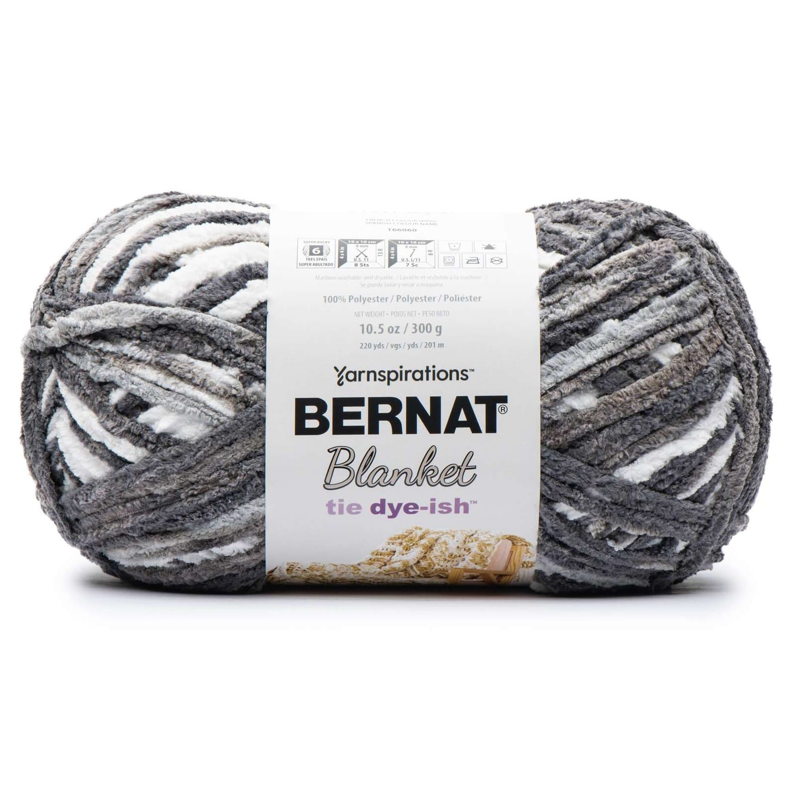 Bernat Blanket Tie Dye-Ish Yarn-Moonlight (Pack of 2)