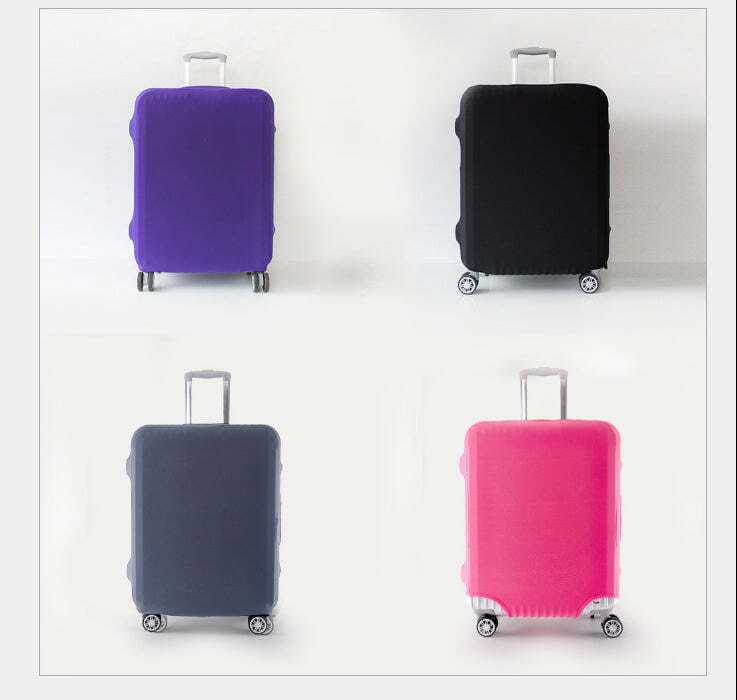 Color: GREY,Size: SMALL - Bagkini Bag Covers With Zipper Bottom Be Travel Savvy With Journey Collection