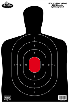 Birchwood Casey Dirty Bird Target BC-27 Silhouette 12x18 in. 8 pk