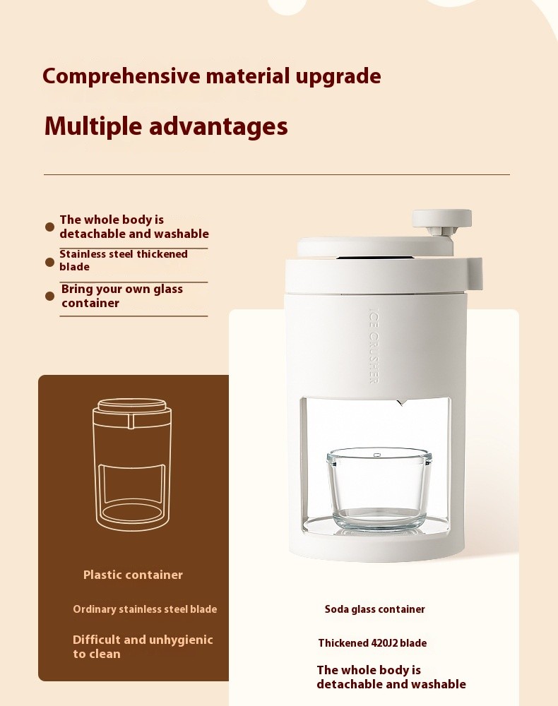 Hand-operated Ice Crusher