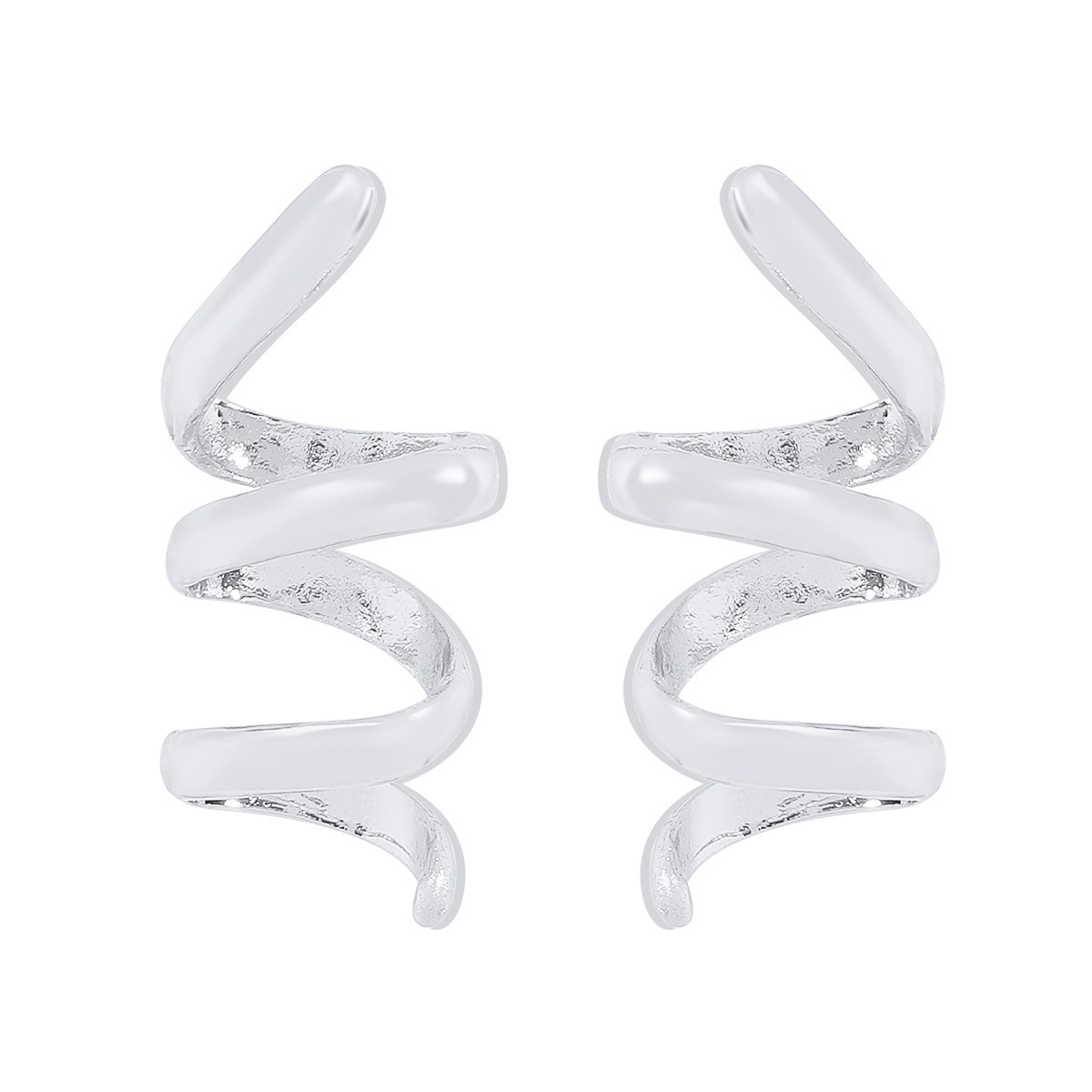 Alloy Spiral Personalized Earrings