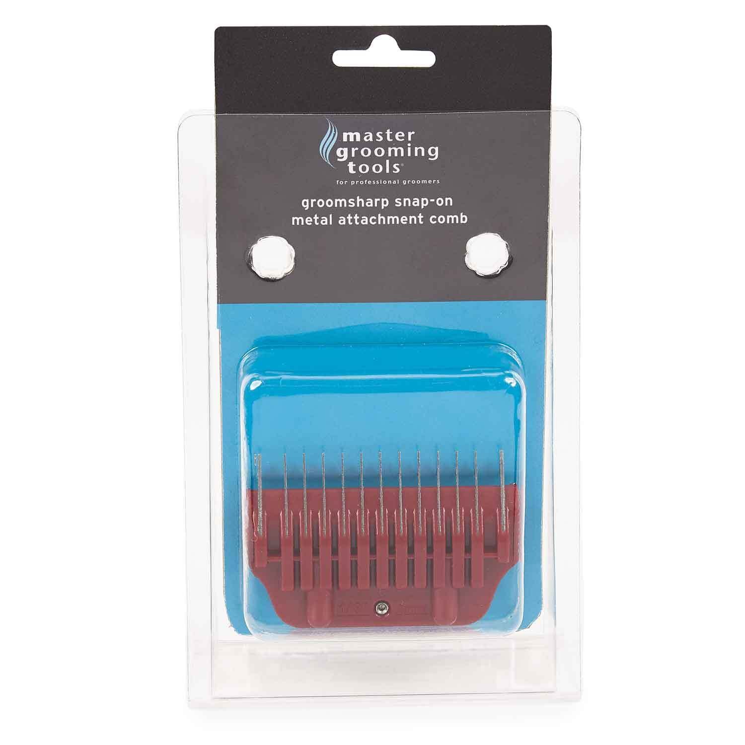 Master Grooming Tools Wide Blade Comb Attachments 1/8 in