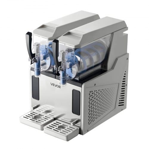 Slushie Machine, 3L/100oz x 2 Tank Slushy Machine for Home, No Ice Needed Frozen Drink Maker, Margarita Maker with Self-Cleaning, for Frozen Margaritas, Frapp?©s, Milkshake & More