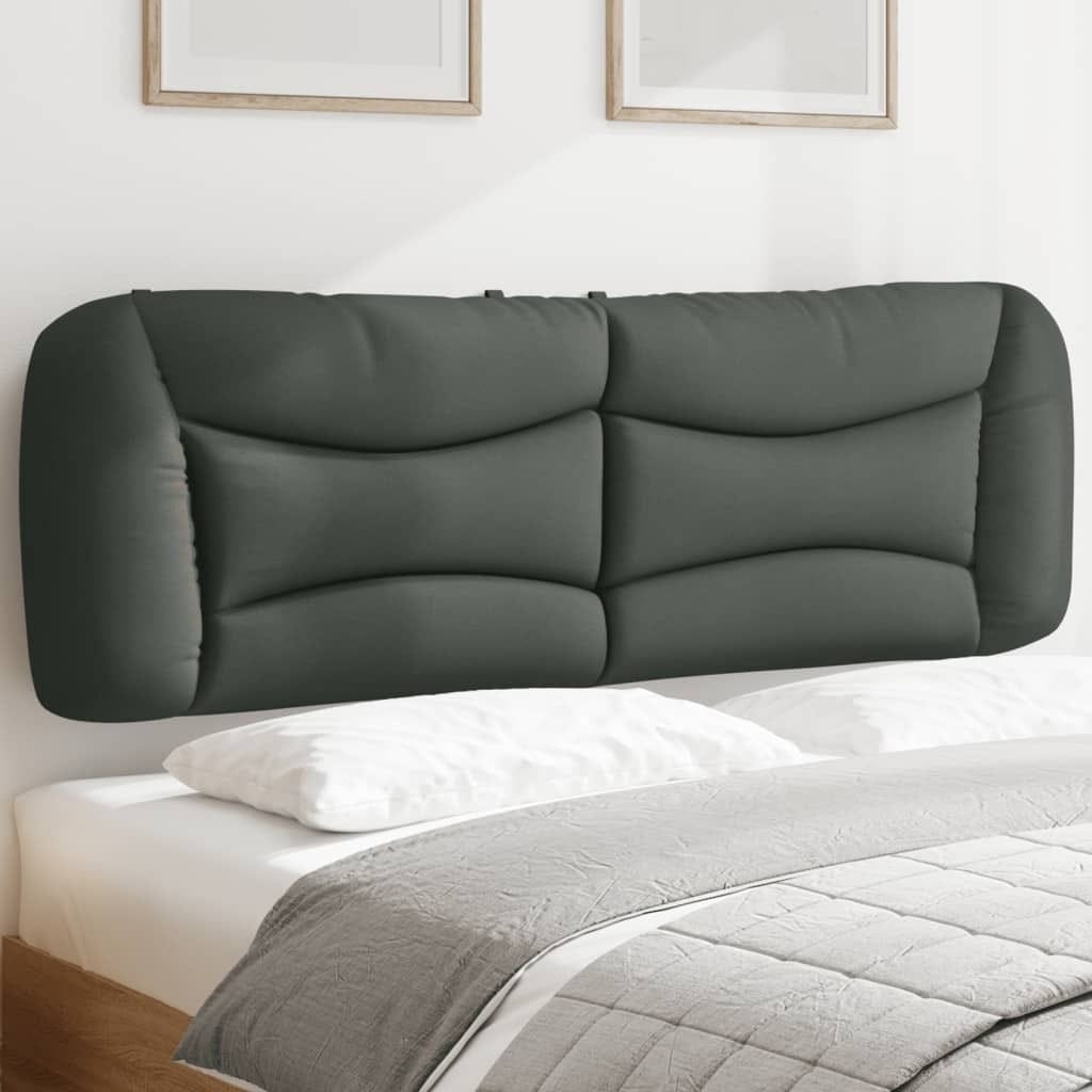 Headboard Cushion "Hvar" Dark Gray 60.2" Fabric