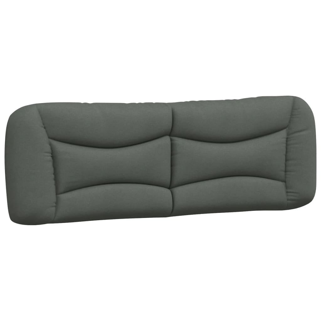 Headboard Cushion "Hvar" Dark Gray 60.2" Fabric
