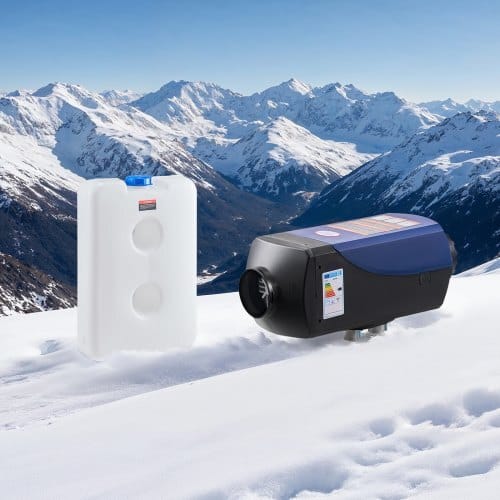 Diesel Heater, 8KW, DC 12V/24V, Portable Diesel Air Heater with Remote Control and LCD Screen, Fast Heating Low Noise, 2.6 Gal Large Fuel Tank for Vehicles, Vans, RVs, Campers, and Trucks