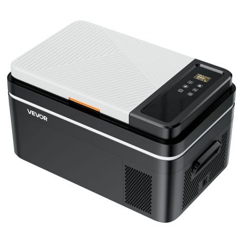 Car Refrigerator, DC 12/24V AC100-240V Compressor Electric Cooler, -4?°F to 68?°F Car Fridge with APP Control, 23 QT Cars Freezer for RVs, Campsites, Boats, Camping, Fishing, 45W Portable Freezer