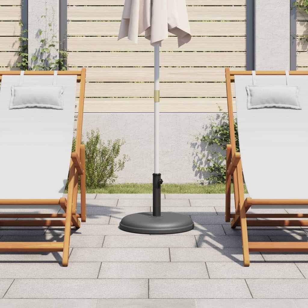 Parasol Base for Ø1.3"/1.4"/1.5" Poles 33.1 lb Round