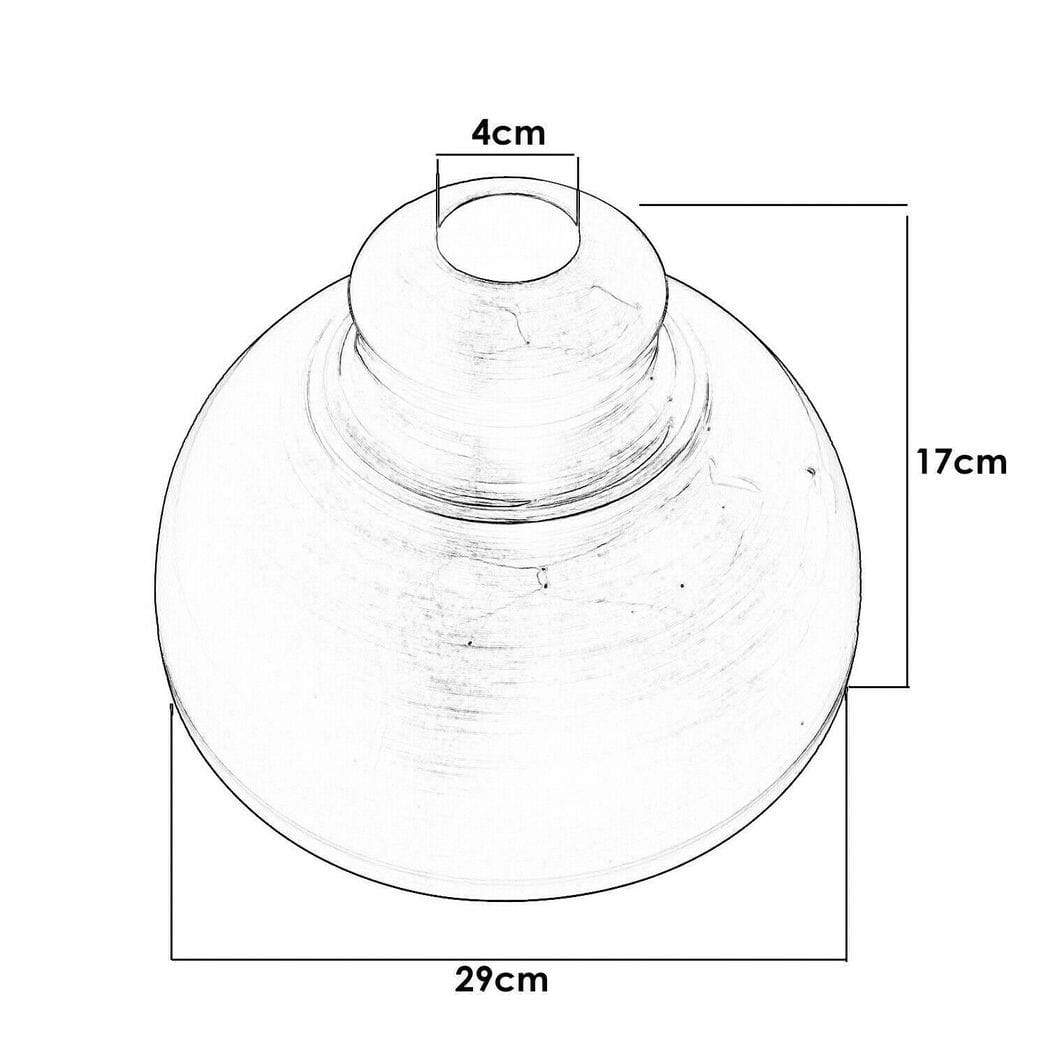 Brushed Curvy Metal Easy Fit shade~1126