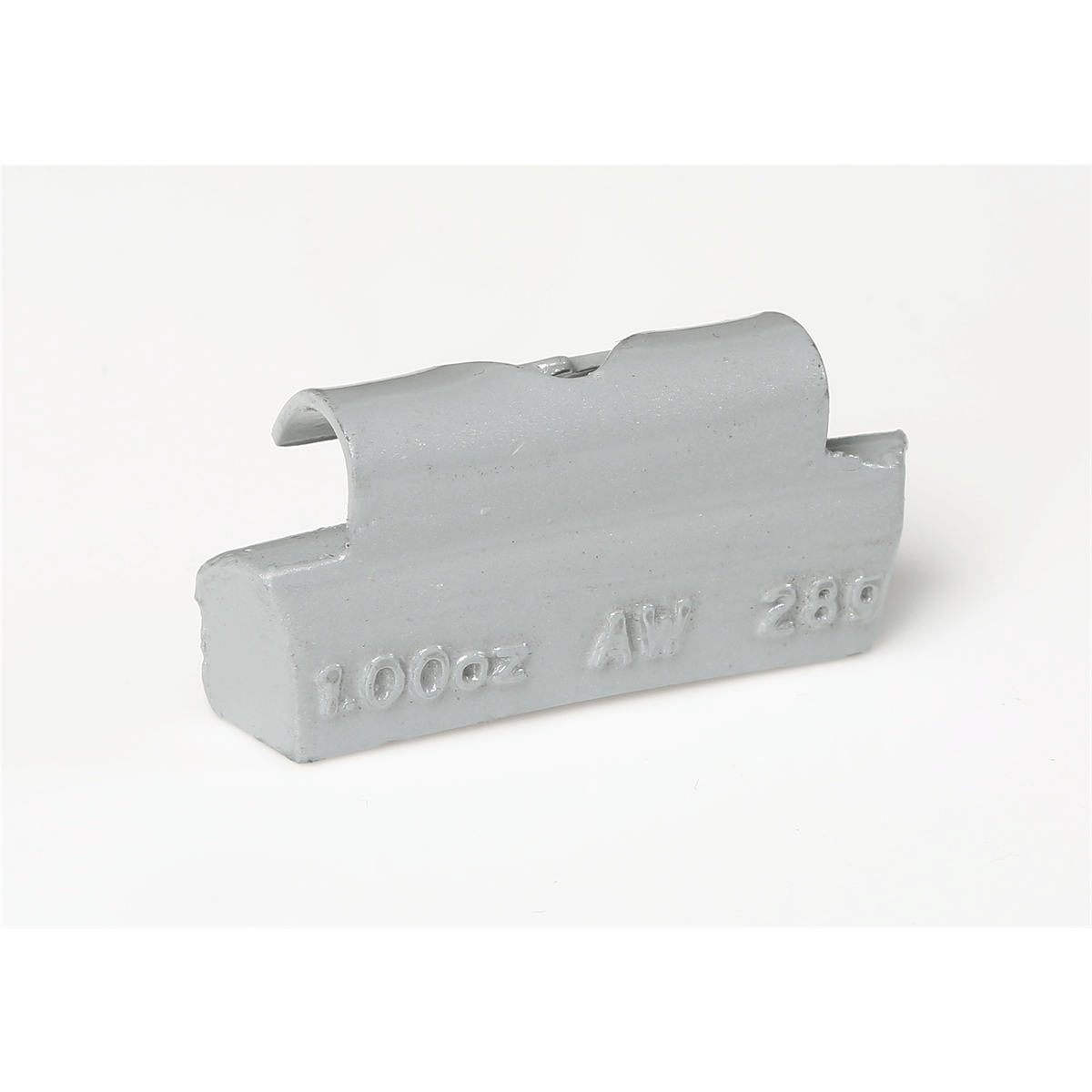 Plombco 2.25 oz AW style Plasteel clip-on weight