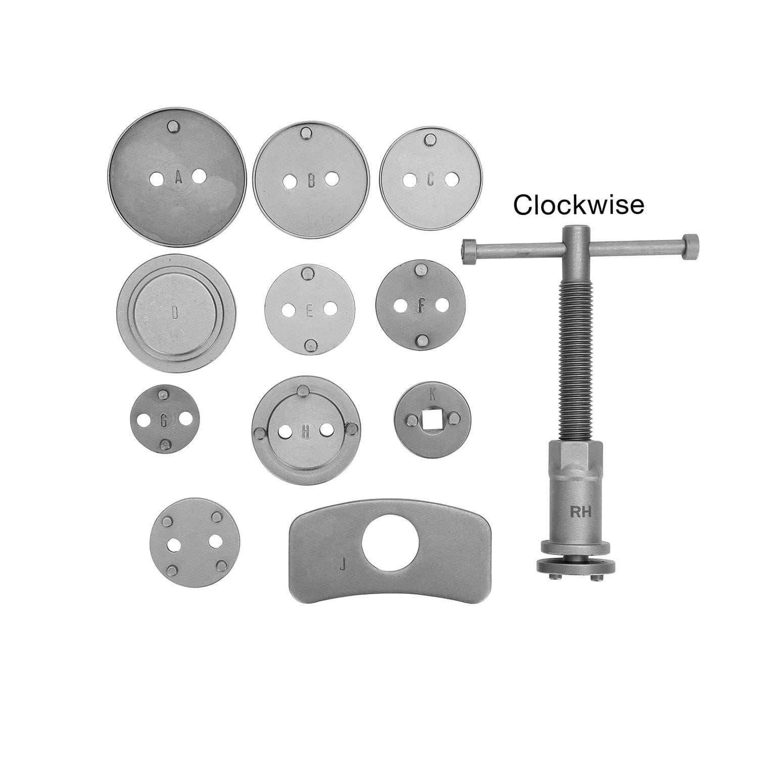 OEM Tools Disc Brake Tool Kit (12-Piece)