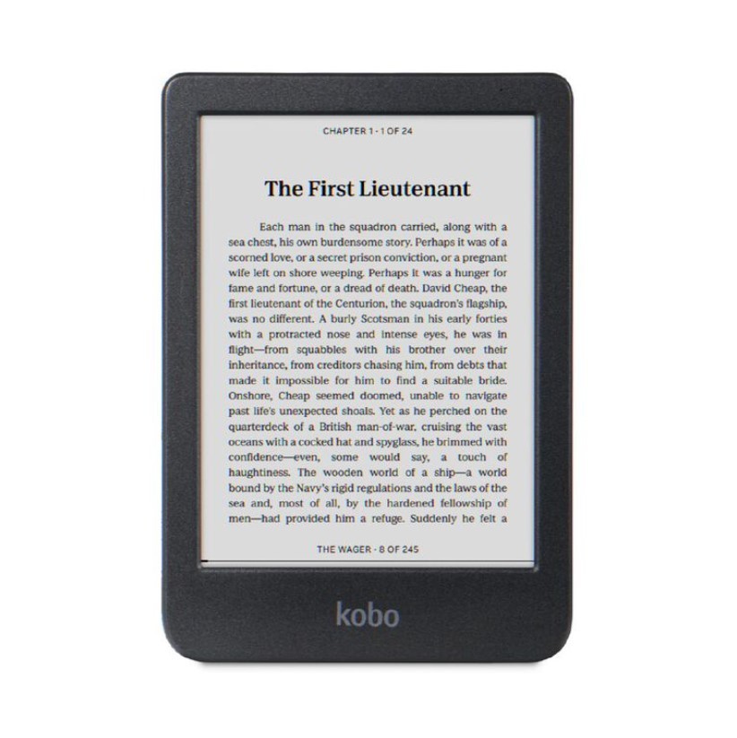 Kobo Clara Black & White 6" 16GB eReader - Black