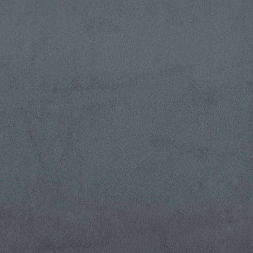 Modular Sofa Footstool Module Dark Gray 39.4"x39.4"x18.9"
