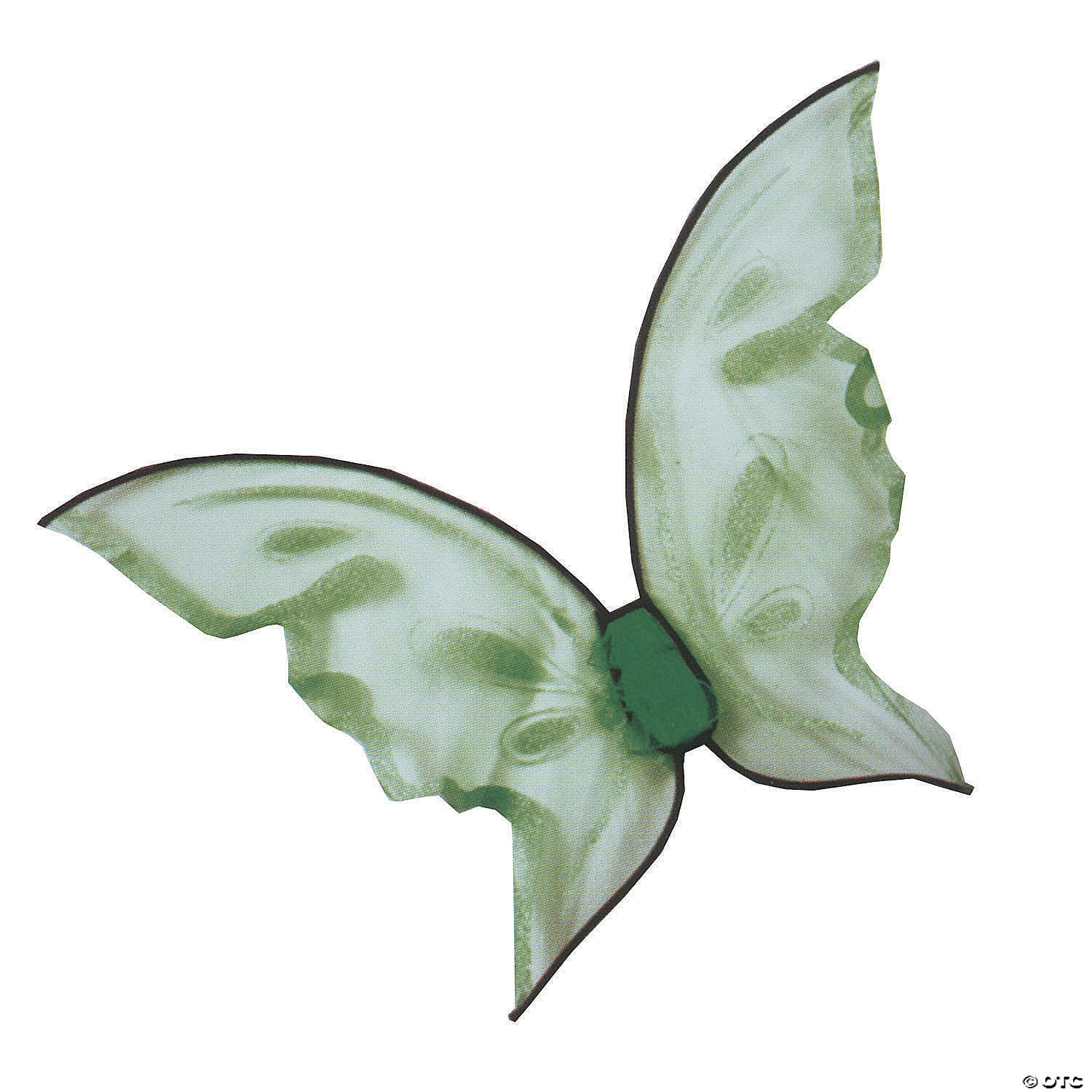 Wings butterfly grn hot color