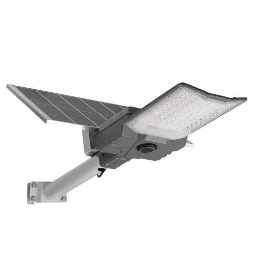 12000W Solar Street Light Outdoor, 900000LM, High Powered Commercial Parking Lot Light Dusk to Dawn, Split Type LED Flood Security Lamp with RF Remote Control, IP65 Waterproof, for Driveway Yard