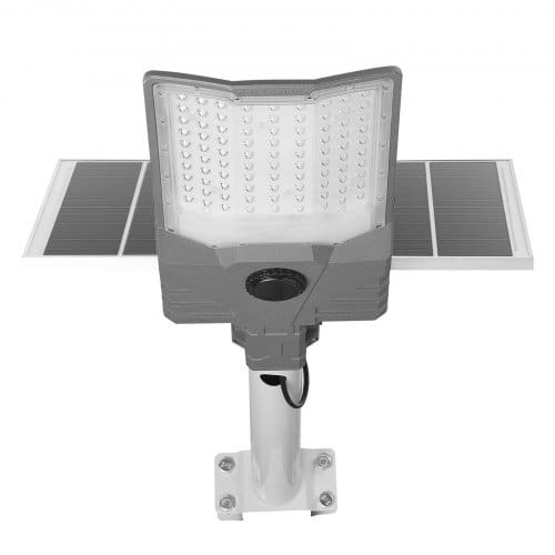 12000W Solar Street Light Outdoor, 900000LM, High Powered Commercial Parking Lot Light Dusk to Dawn, Split Type LED Flood Security Lamp with RF Remote Control, IP65 Waterproof, for Driveway Yard