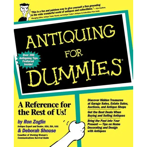 Antiquing for Dummies - Paperback