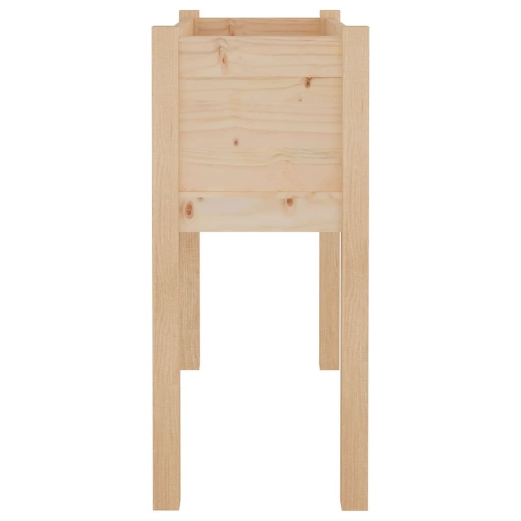 Garden Planter 27.6"x12.2"x27.6" Solid Wood Pine