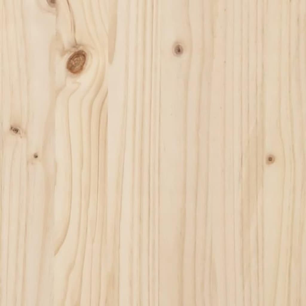 Garden Planter 27.6"x12.2"x27.6" Solid Wood Pine