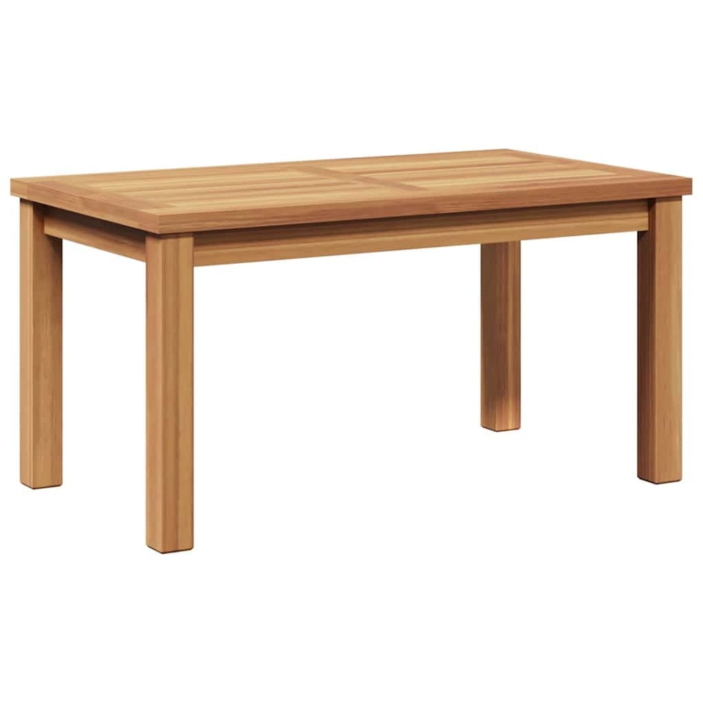 Coffee Table Brown 27.56 x 15.75 x 14.17 in Solid Teak Wood
