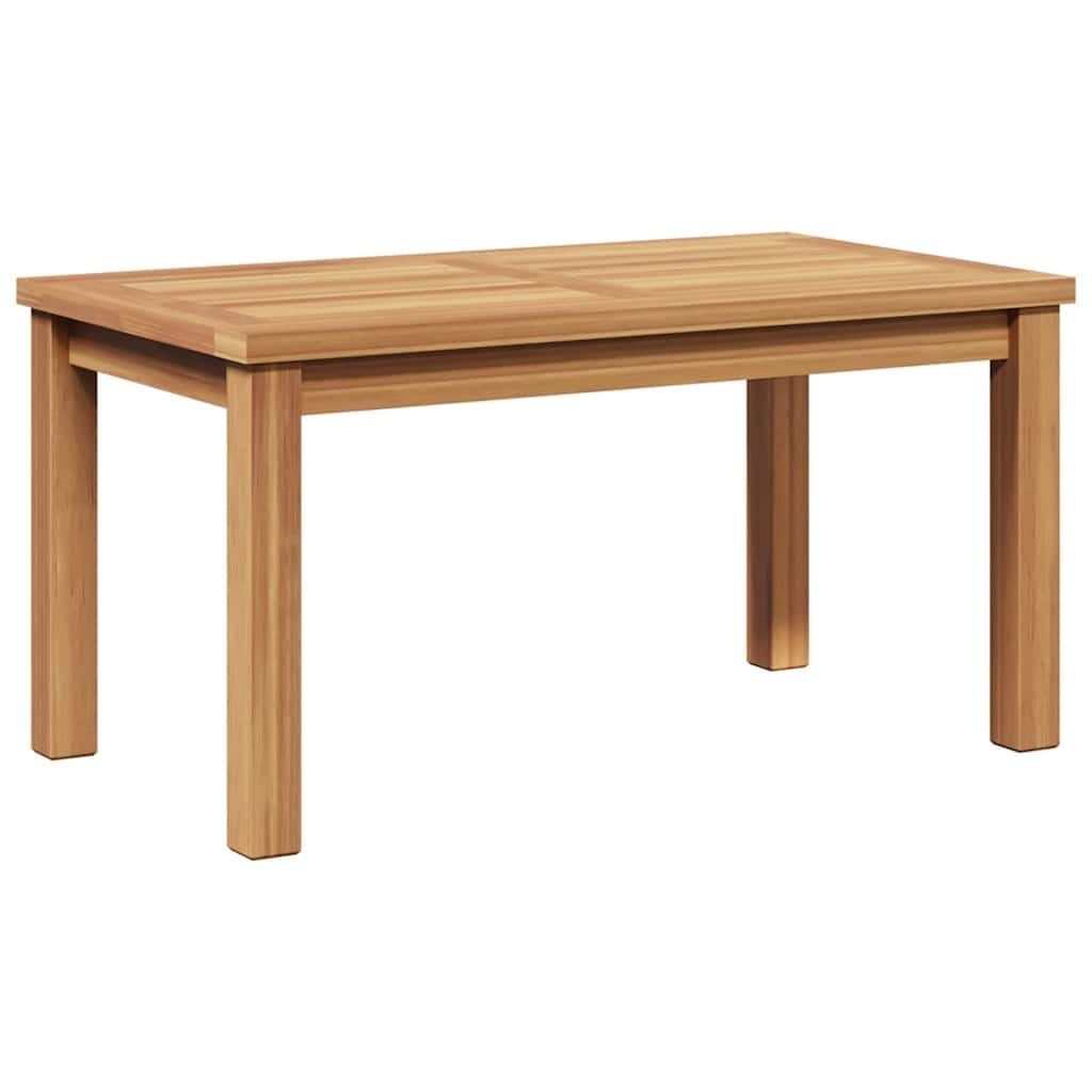 Coffee Table Brown 27.56 x 15.75 x 14.17 in Solid Teak Wood