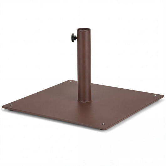 20 Inches Patio Umbrella Base with 4 Adjustable Footpads