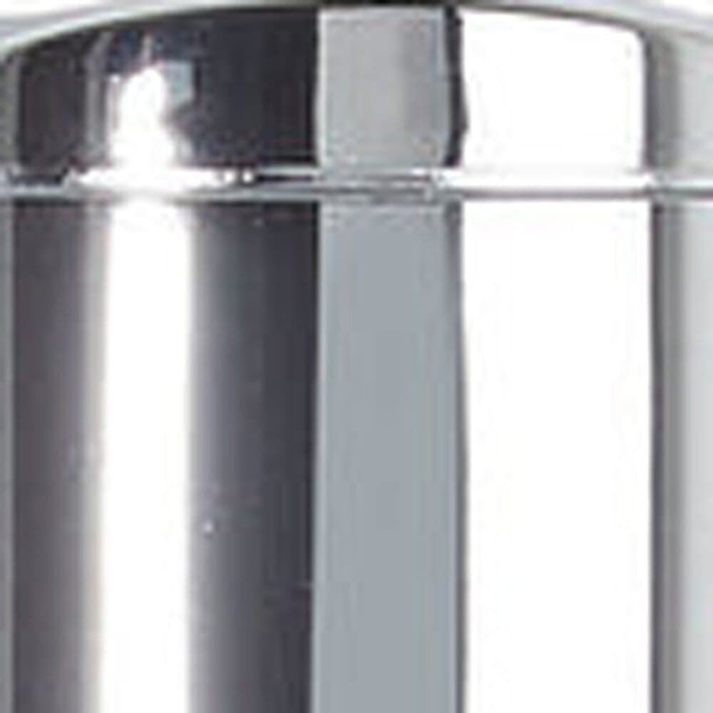 Silver Heavy Duty Plastic Three Chamber Wall Mount Soap Dispenser